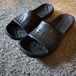 AND1 Black Men's Slide Sandals